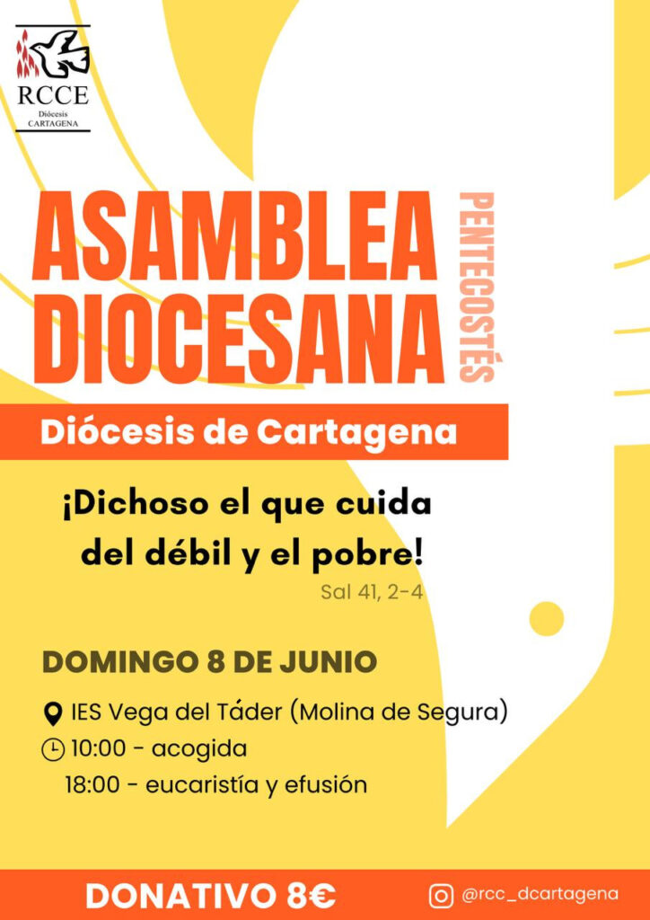 ASAMBLEA DIOCESANA DIÓCESIS CARTAGENA-MOLINA DE SEGURA, MURCIA. 8 JUNIO 2025