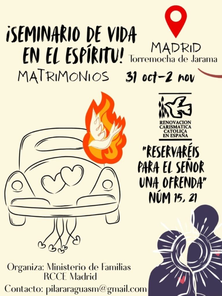 SVE MATRIMONIOS-MADRID. 31 OCT. – 2 NOV. 2025