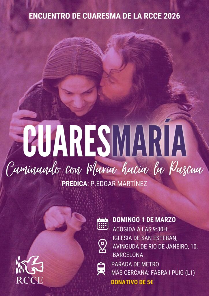 Encuentro CUARESMARÍA-Barcelona. 1 marzo 2026