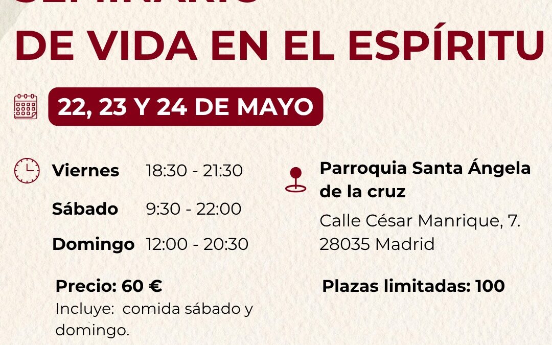 SVE-Madrid. 22-24 de mayo 2026