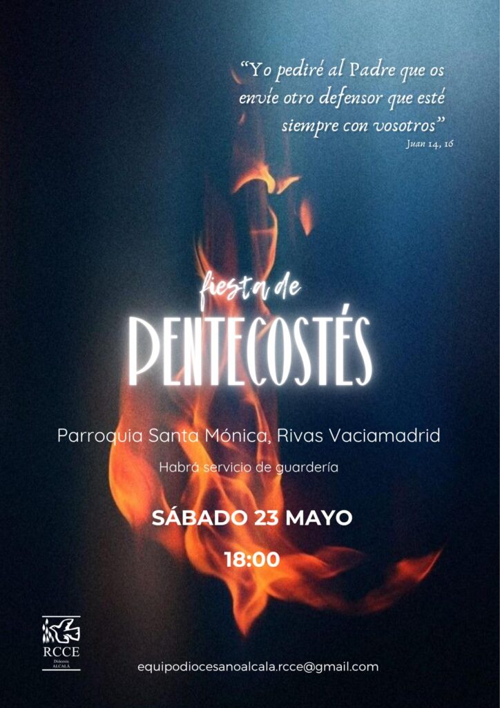 Fiesta de Pentecostés Diocesana-Alcalá de Henares. 23 de mayo 2026