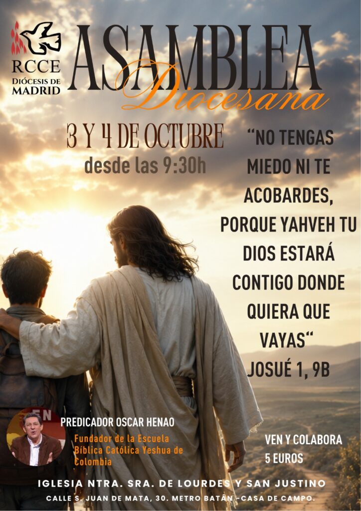 Asamblea Diocesana-Madrid. 3 – 4 de octubre 2026