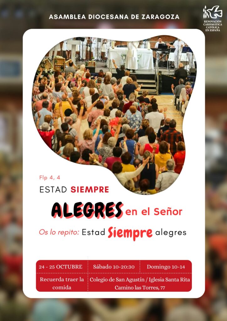 Asamblea Diocesana-Zaragoza. 24 al 25 de octubre 2026