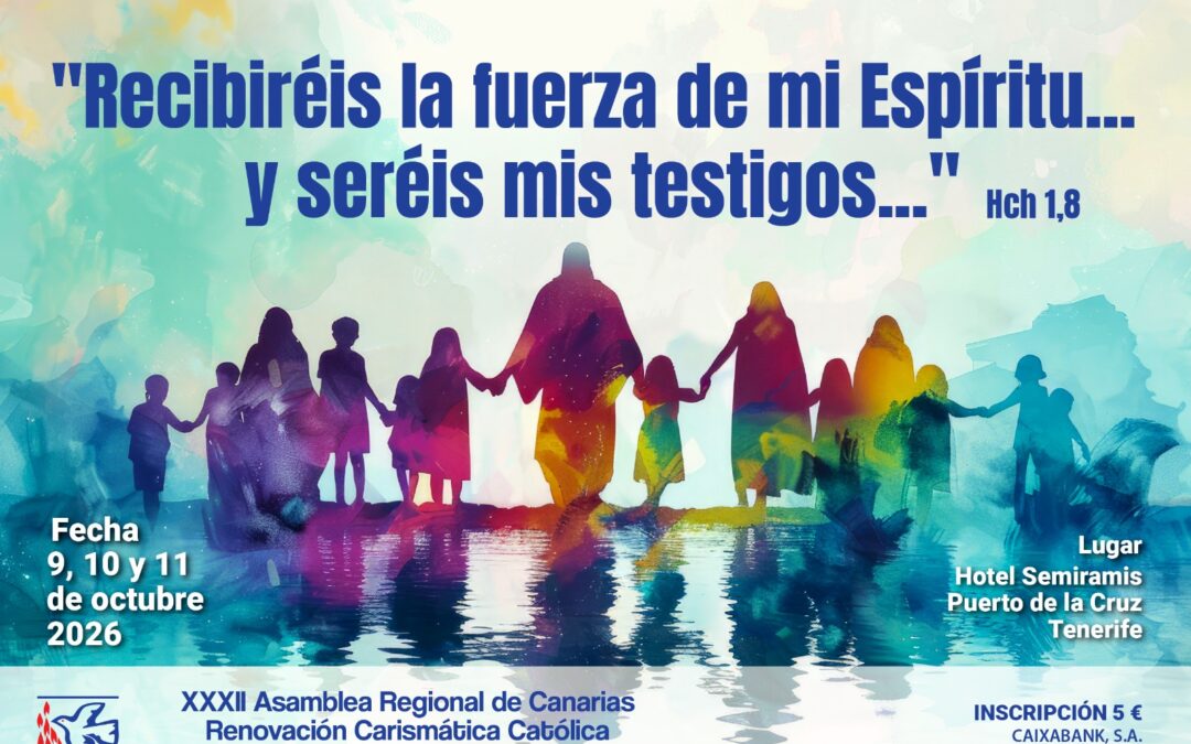 Asamblea de Zona Pastoral-Tenerife. 9-11 de octubre 2026