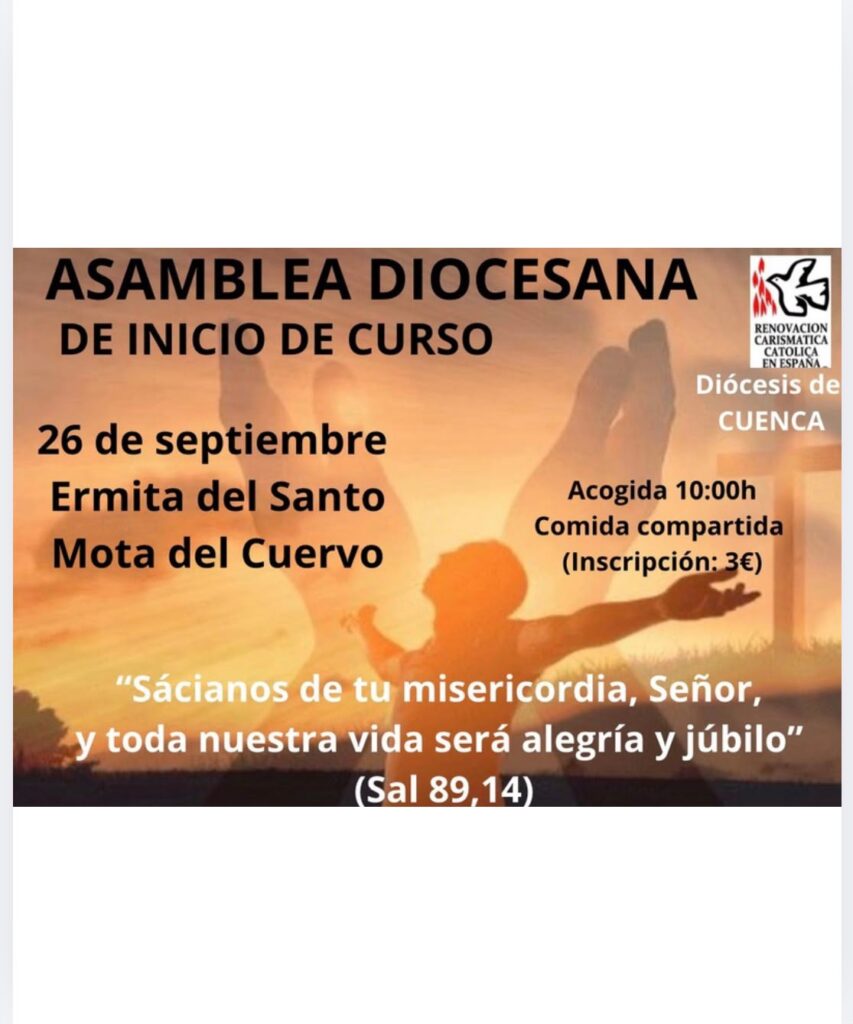 Retiro Diocesano-Cuenca. 26 de septiembre 2026