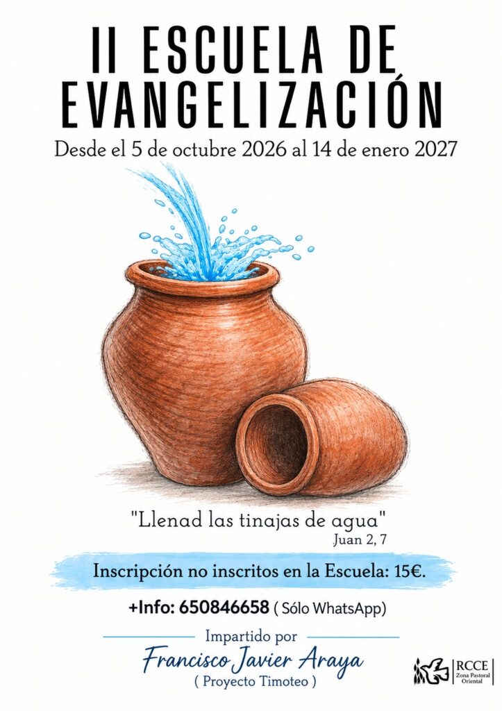 Curso de formación y evangelización-Granada. 5 de octubre 2026 al 14 de enero 2027